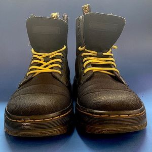 Vegan Canvas Doc Marten Boots